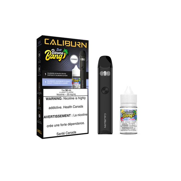 UWELL Caliburn Pod Kit + Salt E-Liquid Bundle (ONLINE ONLY)