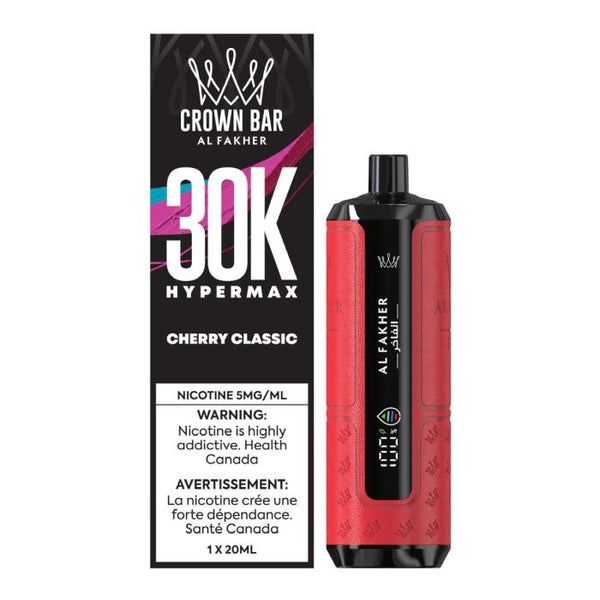 AL FAKHER CROWN BAR HYPE MAX 30K CHERRY CLASSIC