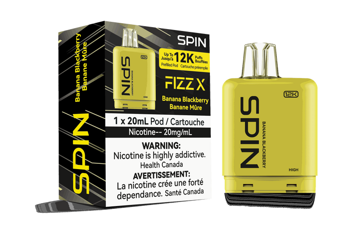 Spin Fizz X Pod 12000Puffs Disposable Vape