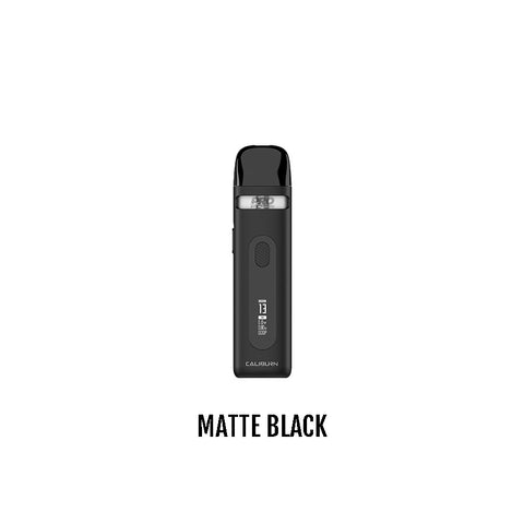 UWELL Caliburn X Pod System Starter Kit - matte black