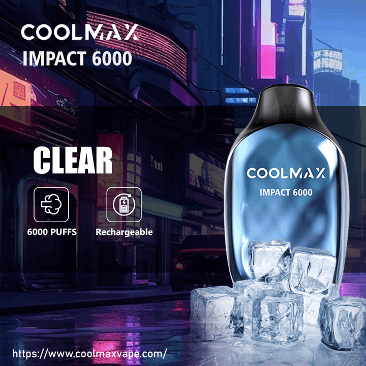 COOLMAX  IMPACT 6000 - Icy Rechargeable Disposable