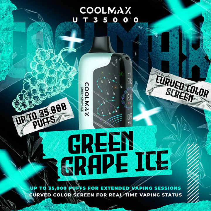 COOLMAX 35K Disposable Vape – Long-Lasting, Flavorful