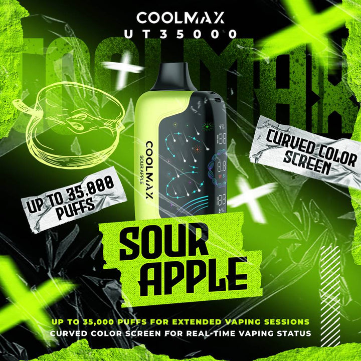 COOLMAX 35K Disposable Vape – Long-Lasting, Flavorful