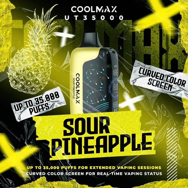 COOLMAX 35K Disposable Vape – Long-Lasting, Flavorful