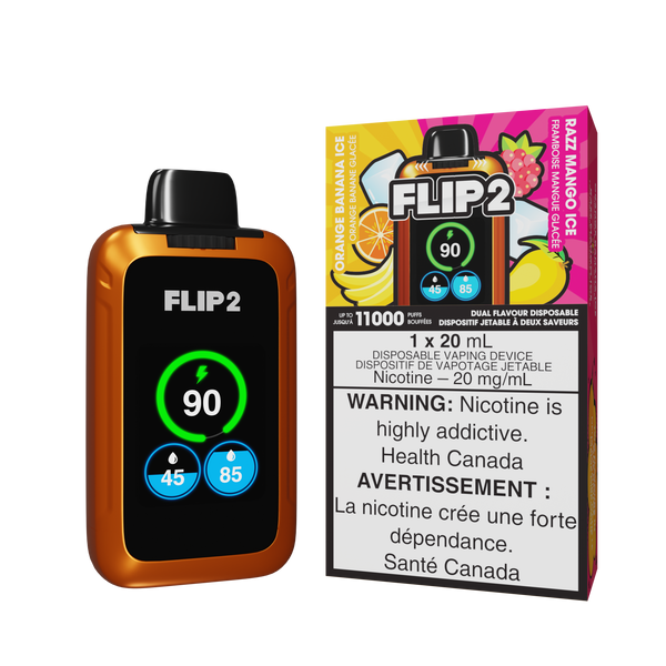 FLIP 2 Disposable Vape – Dual Flavor, up to 11,000 Puffs