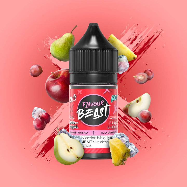 Flavour Beast Nicotine Salt E-Liquids 20mg/30ml