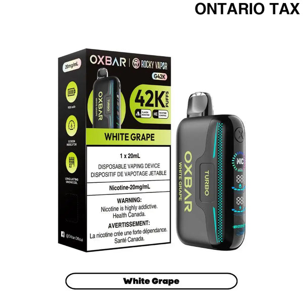 OXBAR x Rocky Vapor G42K Disposable Vape