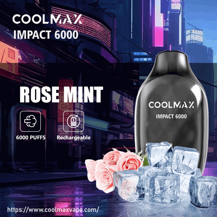 COOLMAX  IMPACT 6000 - Icy Rechargeable Disposable