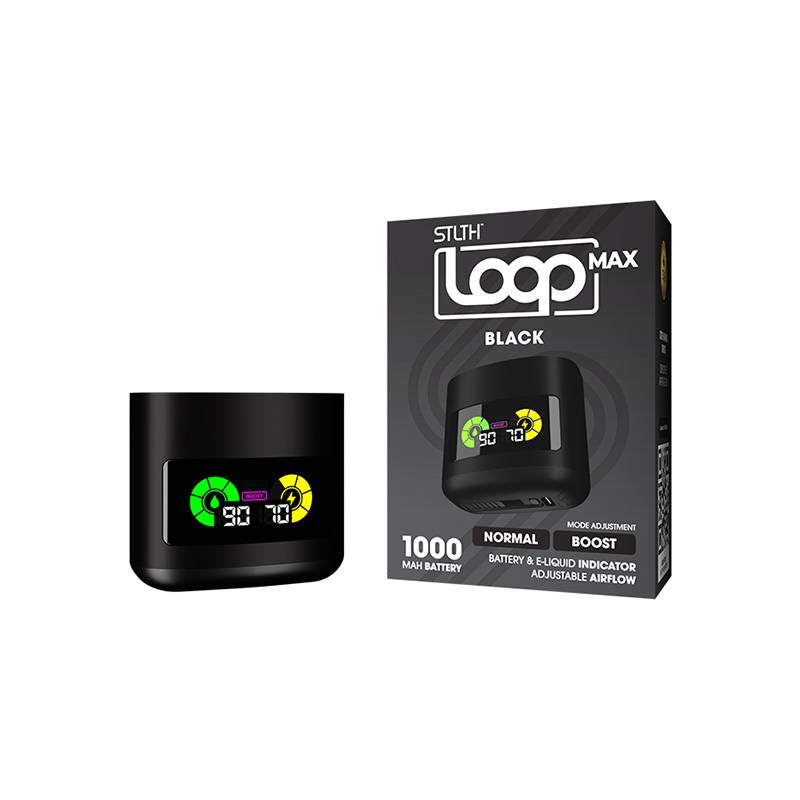 Stlth Loop Max Closed Pod Device – 1000mAh Battery, Adjustable Airflow ...