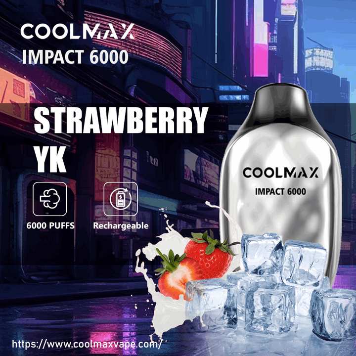 COOLMAX  IMPACT 6000 - Icy Rechargeable Disposable