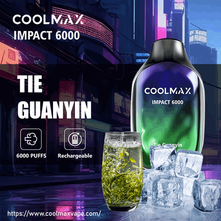 COOLMAX  IMPACT 6000 - Icy Rechargeable Disposable