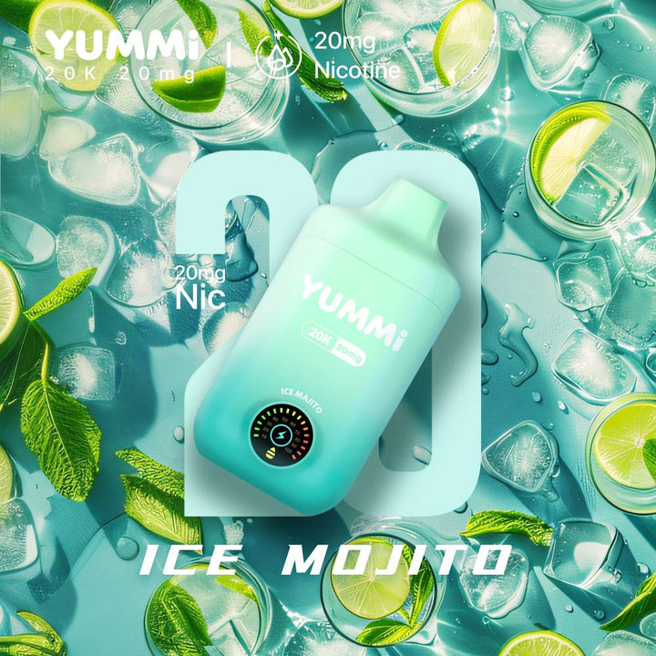 YUMMI 20K Rechargeable Disposable Vape(ONLINE ONLY)