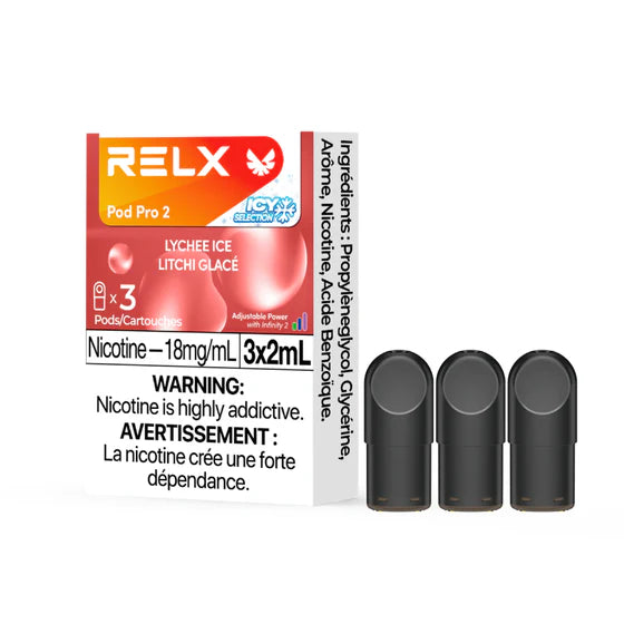 Relx Infinity 2 Pro Pod (3pc) - 1.8% mg/mL（ONLINE ONLY）