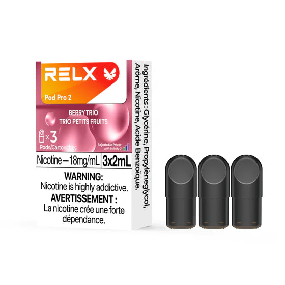 Relx Infinity 2 Pro Pod (3pc) - 1.8% mg/mL